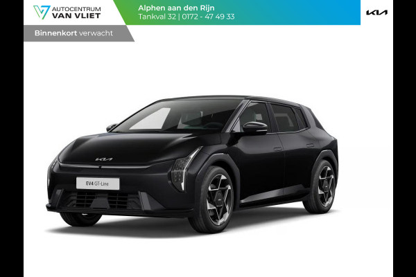 Kia EV4 GT-Line Business Edition 81.4 kWh | Actieprijs* | Navi. | Clima. | Stoel&Stuur Verwarming | Adapt. Cruise. | Dodehoekassistentie | Privacy Glass | GT-Line Vegan Lederen Bekleding