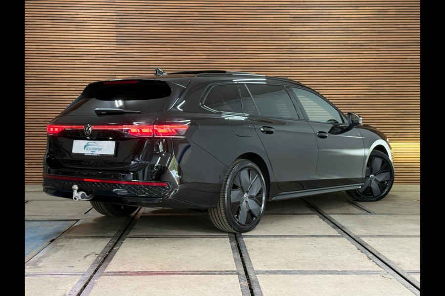 Volkswagen Passat Variant 1.5 eHybrid R-Line Black Edition | Garantie tot 2030 | 272PK |Pano|Matrix LED|H&K Sound|Massage|Trekhaak