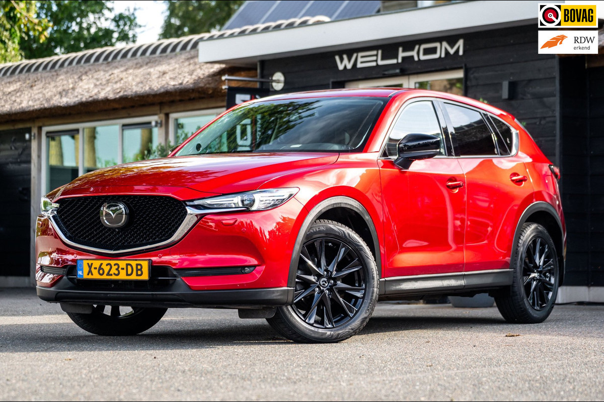 Mazda CX-5 2.5 4WD SkyActiv-G 194 Signature Automaat I Bose I 360 Camera I Leder Alcantara I Head Up I Adaptive Cruise