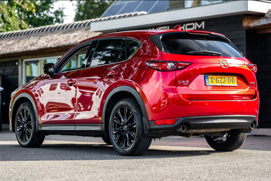 Mazda CX-5 2.5 4WD SkyActiv-G 194 Signature Automaat I Bose I 360 Camera I Leder Alcantara I Head Up I Adaptive Cruise