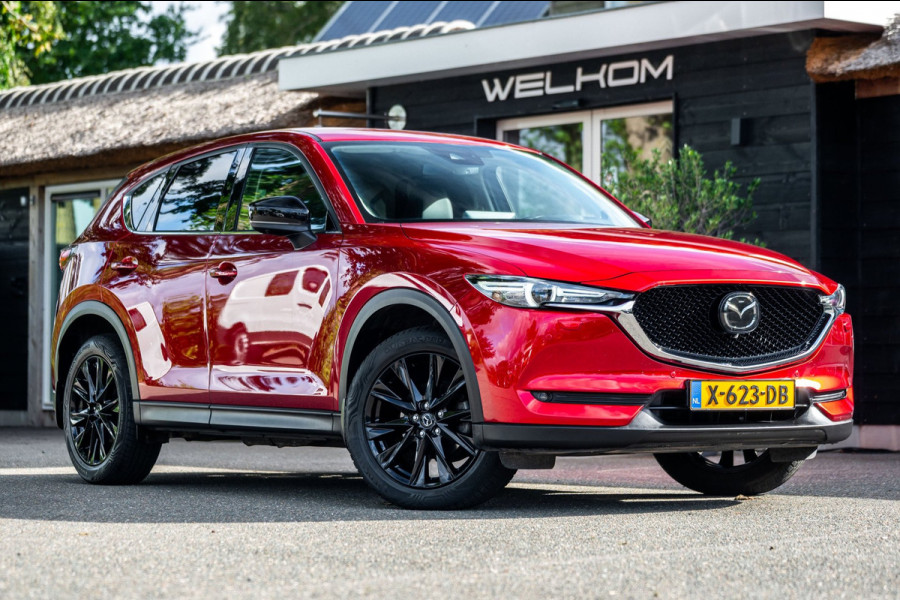Mazda CX-5 2.5 4WD SkyActiv-G 194 Signature Automaat I Bose I 360 Camera I Leder Alcantara I Head Up I Adaptive Cruise