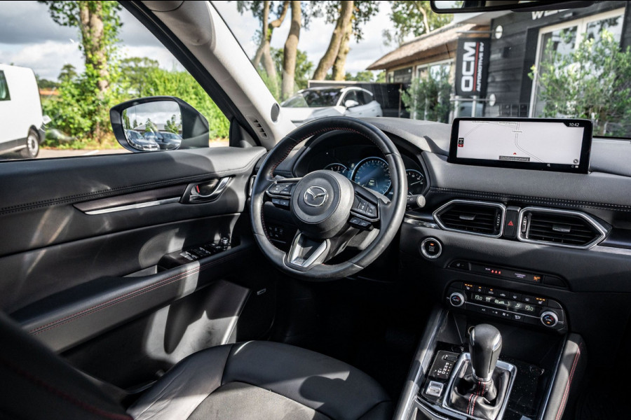 Mazda CX-5 2.5 4WD SkyActiv-G 194 Signature Automaat I Bose I 360 Camera I Leder Alcantara I Head Up I Adaptive Cruise