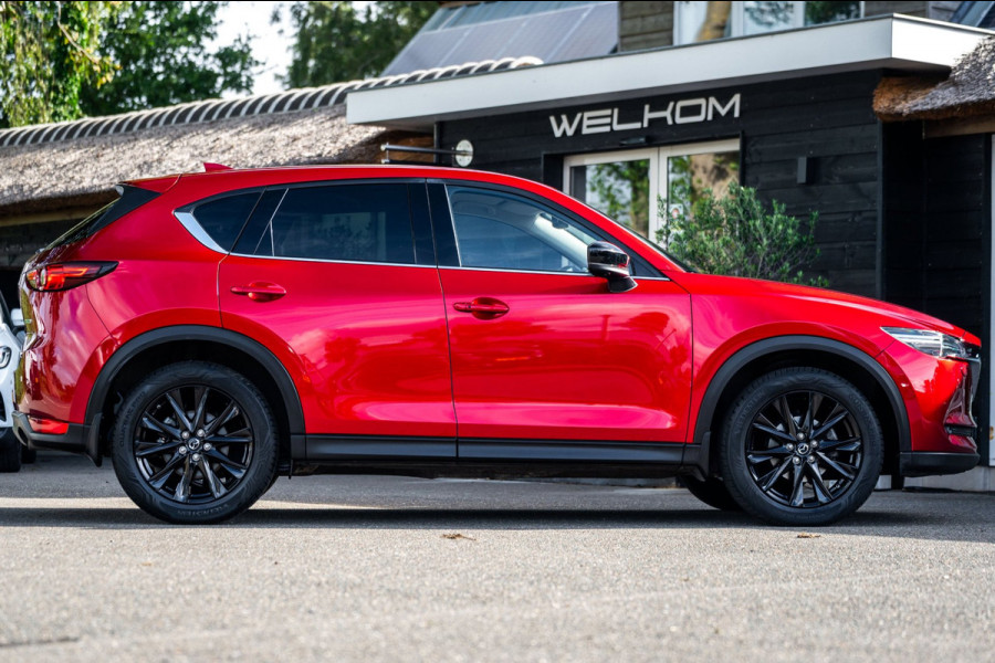 Mazda CX-5 2.5 4WD SkyActiv-G 194 Signature Automaat I Bose I 360 Camera I Leder Alcantara I Head Up I Adaptive Cruise