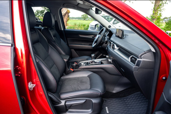 Mazda CX-5 2.5 4WD SkyActiv-G 194 Signature Automaat I Bose I 360 Camera I Leder Alcantara I Head Up I Adaptive Cruise
