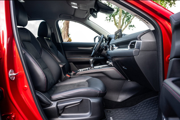 Mazda CX-5 2.5 4WD SkyActiv-G 194 Signature Automaat I Bose I 360 Camera I Leder Alcantara I Head Up I Adaptive Cruise
