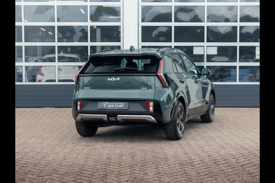 Kia Niro 1.6 GDi Hybrid DynamicLine | Actieprijs* | Navi. | Clima. | Achteruitrijcamera | Adapt. Cruise. | Parkeersensoren | Dakrails | Bekleding In Stof/Lederlook Combinatie