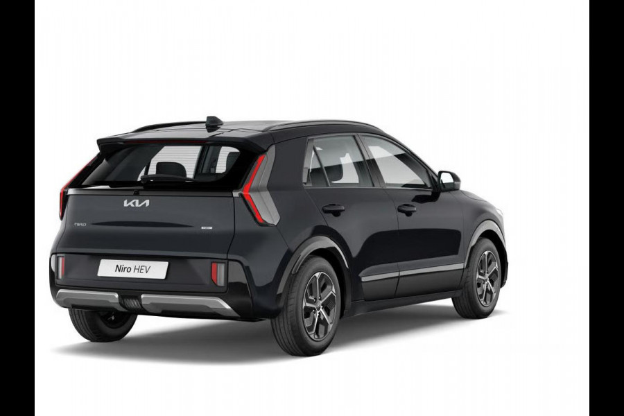 Kia Niro 1.6 GDi Hybrid DynamicLine | Actieprijs* | Navi. | Clima. | Achteruitrijcamera | Adapt. Cruise. | Parkeersensoren | Dakrails | Bekleding In Stof/Lederlook Combinatie