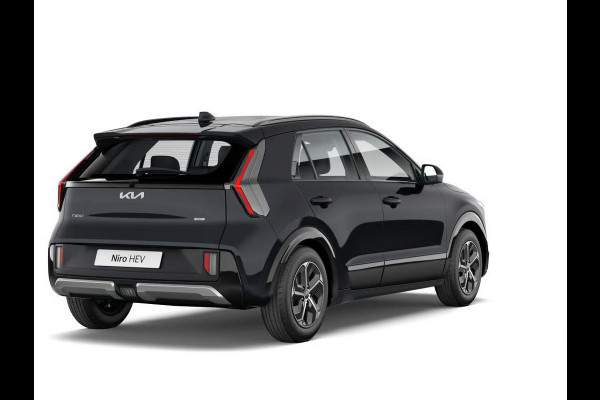 Kia Niro 1.6 GDi Hybrid DynamicLine | Actieprijs* | Navi. | Clima. | Achteruitrijcamera | Adapt. Cruise. | Parkeersensoren | Dakrails | Bekleding In Stof/Lederlook Combinatie