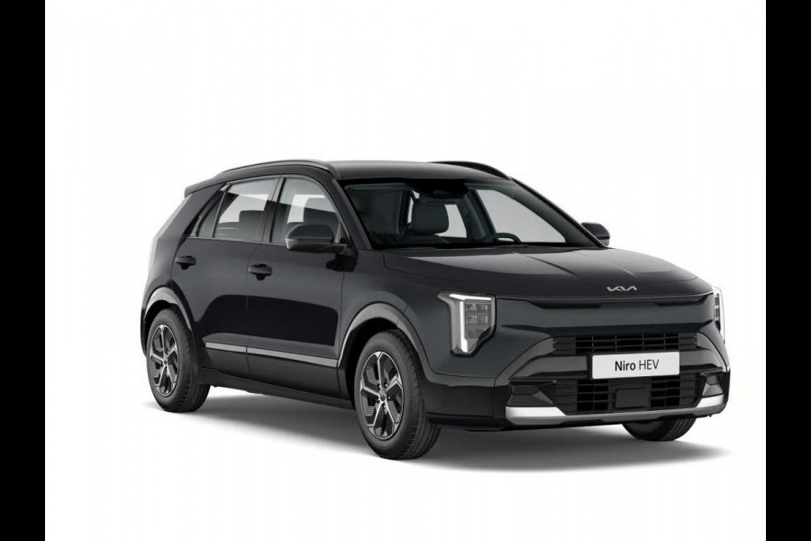Kia Niro 1.6 GDi Hybrid DynamicLine | Actieprijs* | Navi. | Clima. | Achteruitrijcamera | Adapt. Cruise. | Parkeersensoren | Dakrails | Bekleding In Stof/Lederlook Combinatie