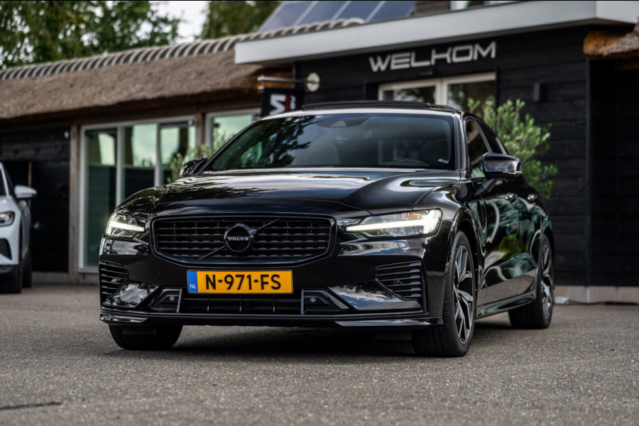 Volvo S60 2.0 Recharge T6 AWD R-Design Panoramadak I Camera I Memory I Leder I Adaptive Cruise I Pilot Assist