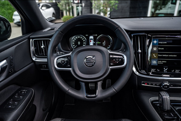 Volvo S60 2.0 Recharge T6 AWD R-Design Panoramadak I Camera I Memory I Leder I Adaptive Cruise I Pilot Assist