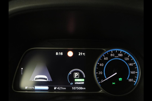 Nissan LEAF e+ Tekna 62 kWh | SOH 89.4% | Leder | Stuur/stoel verwarming | 360 camera | Adaptive cruise | Carplay | BOSE sound | Climate control | Dodehoek detectie | Full LED | Trekhaak |
