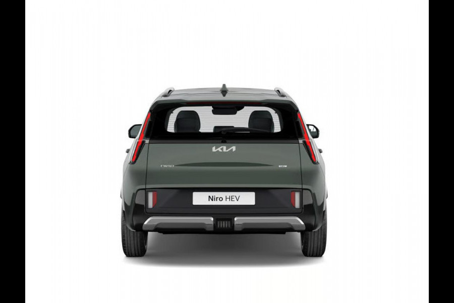 Kia Niro 1.6 GDi Hybrid DynamicPlusLine | Actieprijs* | Navi. | Clima. | Adapt. Cruise. | Parkeersensoren | Achteruitrijcamera | Bekleding In Lederlook | Dodehoekassistentie | Schuif-/Kanteldak | Stoel&Stuur Verwarming