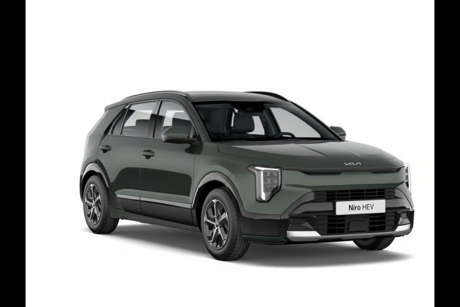 Kia Niro 1.6 GDi Hybrid DynamicPlusLine | Actieprijs* | Navi. | Clima. | Adapt. Cruise. | Parkeersensoren | Achteruitrijcamera | Bekleding In Lederlook | Dodehoekassistentie | Schuif-/Kanteldak | Stoel&Stuur Verwarming