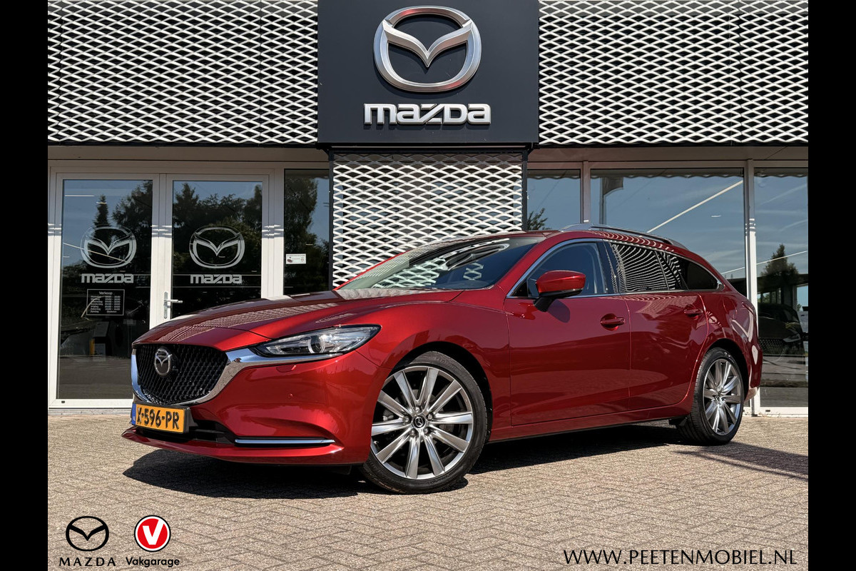 Mazda 6 Sportbreak 2.0 SkyActiv-G 165 Exclusive-Line | MEMORY STOELEN | STOEL VENTILATIE | 360 CAMERA |