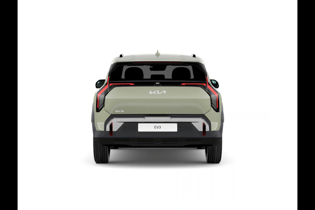 Kia EV3 Plus Advanced 81.4 kWh | Actieprijs* | Navi. | Clima. | Adapt. Cruise. | Dodehoekassistentie | Stoel&Stuur Verwarming | Glazen Kanteldak | Vegan Lederen Stoelbekleding | Harman Kardon