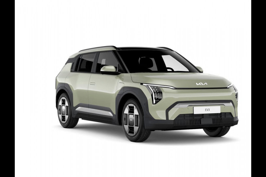 Kia EV3 Plus Advanced 81.4 kWh | Actieprijs* | Navi. | Clima. | Adapt. Cruise. | Dodehoekassistentie | Stoel&Stuur Verwarming | Glazen Kanteldak | Vegan Lederen Stoelbekleding | Harman Kardon
