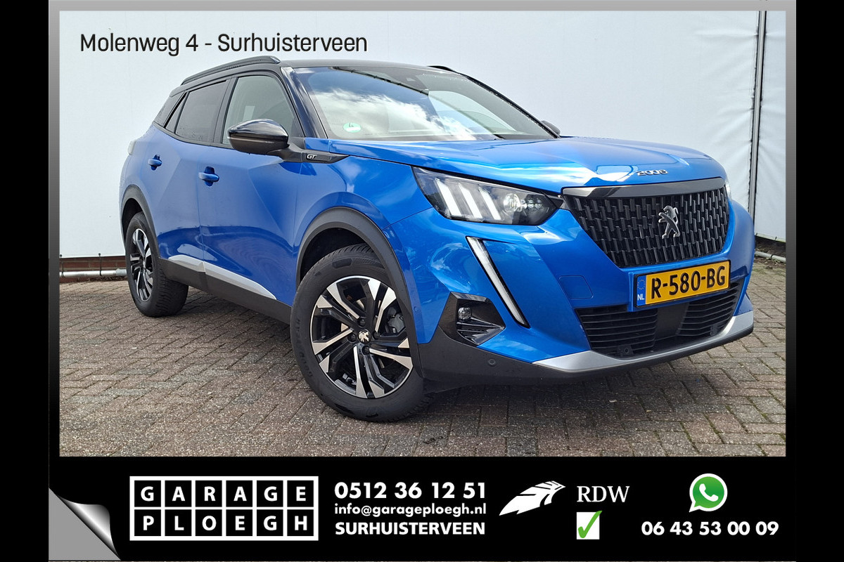 Peugeot 2008 1.2 131PK GT Pack Automaat Pano.dak Trekhaak Camera Navigatie GT-Line