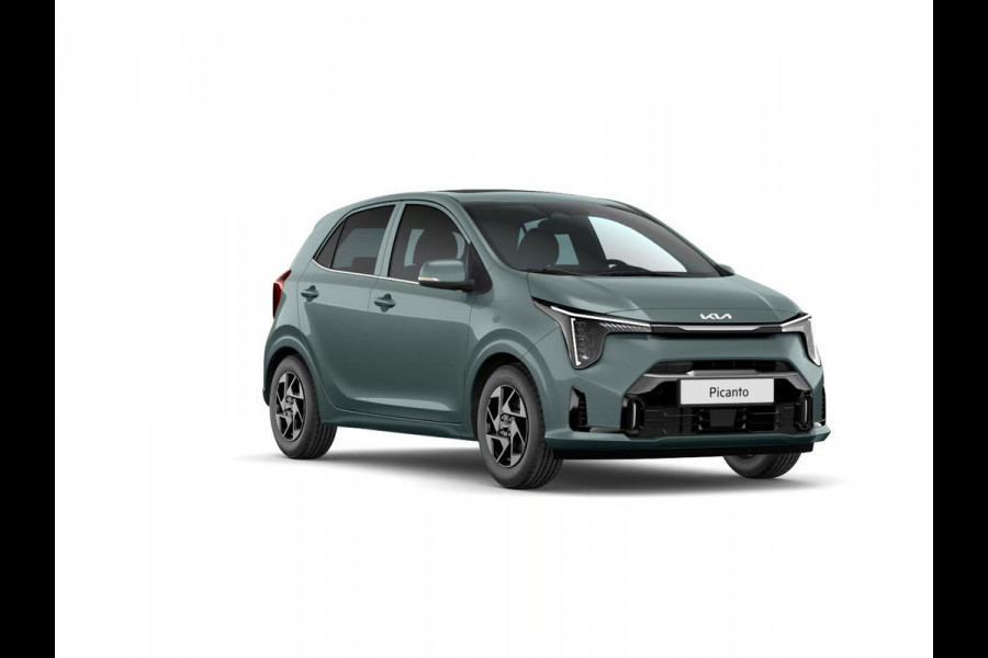 Kia Picanto 1.0 GDi GT-Line | Actieprijs* | Navi. | Clima. | Cruise. | Stoel&Stuur Verwarming | Dodehoekassistentie | Zwarte GT-Line Bekleding In Lederlook | Schuif-/Kantel Zonnedak