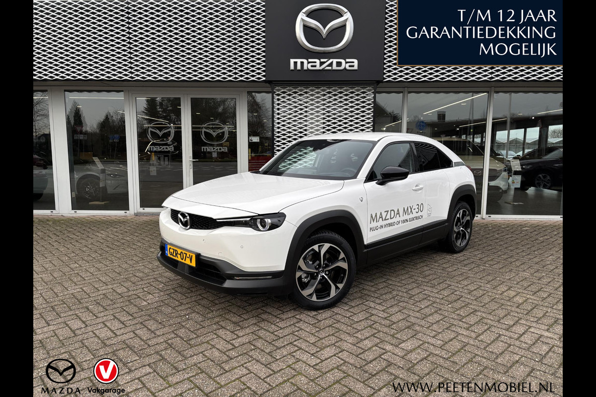 Mazda MX-30 e-SkyActiv R-EV 170 Advantage PHEV | 4-SEIZOENSBANDEN |