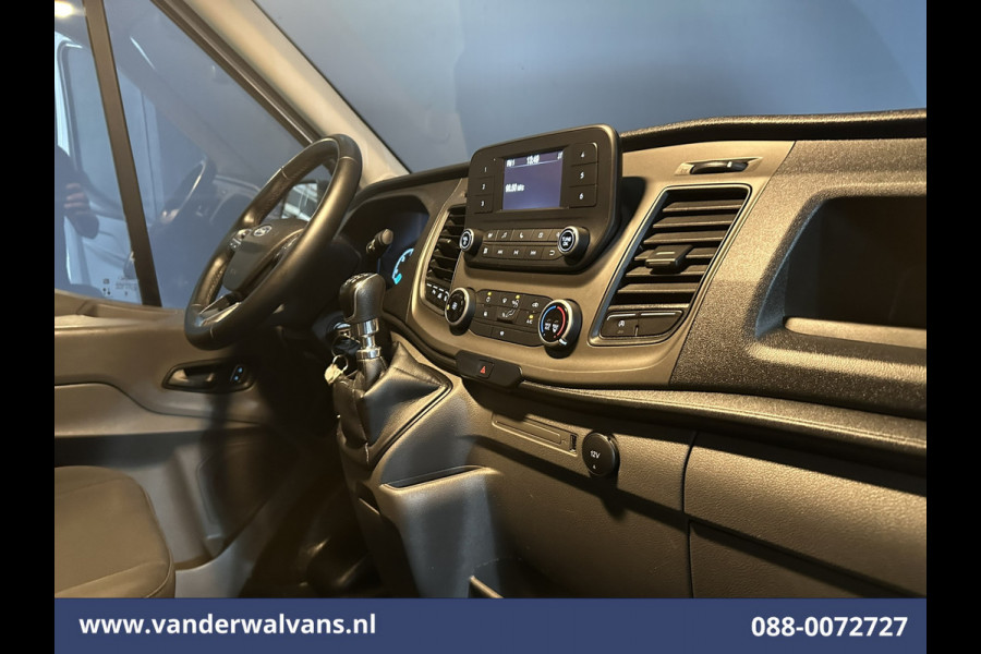 Ford Transit 2.0 TDCI 131pk L4H3 Euro6 Airco | Camera | Cruisecontrol | Verwarmde voorruit Parkeersensoren, Bijrijdersbank