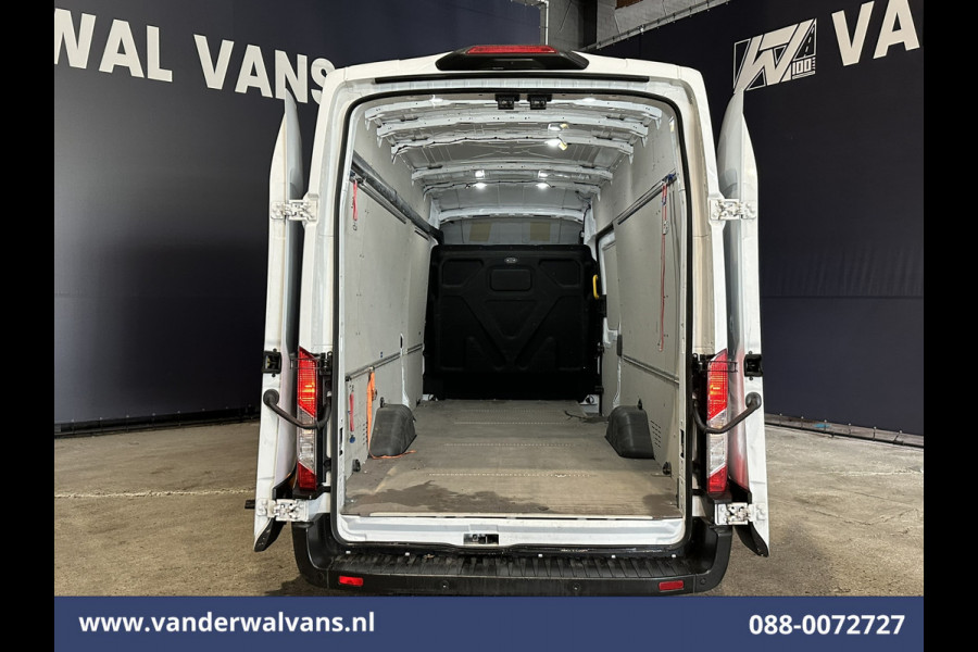 Ford Transit 2.0 TDCI 131pk L4H3 Euro6 Airco | Camera | Cruisecontrol | Verwarmde voorruit Parkeersensoren, Bijrijdersbank