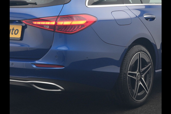 Mercedes-Benz C-Klasse Estate 300 e Avantgarde PHEV Long Range 313pk Dealer O.H | Trekhaak Af Fabriek | Panodak | Adaptive Cruise | Head Up | 360 Camera | Digital LED | Lederen Sportstoelen Verwarmd | Keyless | Sfeerverlichting | Apple Carplay | Virtual | Navigatie | DAB | Plug In Hybrid |