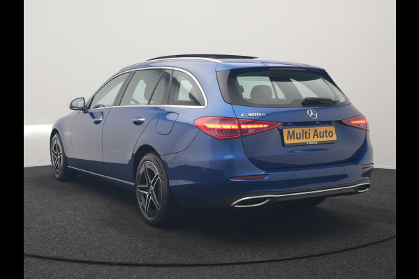 Mercedes-Benz C-Klasse Estate 300 e Avantgarde PHEV Long Range 313pk Dealer O.H | Trekhaak Af Fabriek | Panodak | Adaptive Cruise | Head Up | 360 Camera | Digital LED | Lederen Sportstoelen Verwarmd | Keyless | Sfeerverlichting | Apple Carplay | Virtual | Navigatie | DAB | Plug In Hybrid |