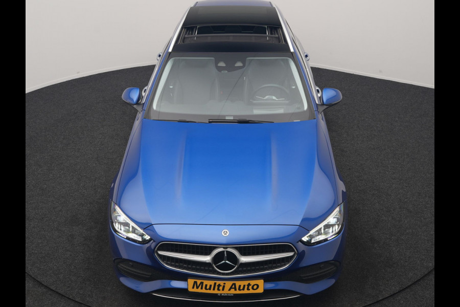 Mercedes-Benz C-Klasse Estate 300 e Avantgarde PHEV Long Range 313pk Dealer O.H | Trekhaak Af Fabriek | Panodak | Adaptive Cruise | Head Up | 360 Camera | Digital LED | Lederen Sportstoelen Verwarmd | Keyless | Sfeerverlichting | Apple Carplay | Virtual | Navigatie | DAB | Plug In Hybrid |