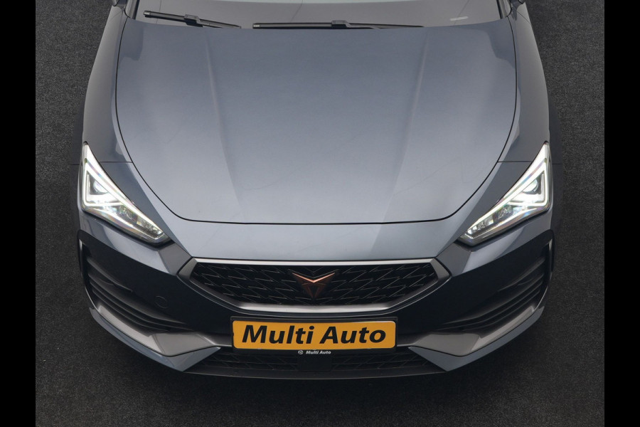 CUPRA Leon Sportstourer 1.4 e-Hybrid PHEV 245pk Dealer O.H | Trekhaak | Adaptive Cruise | Sportstoelen & Stuur Verwarmd | Apple Carplay | Sfeerverlichting | Keyless | Virtual | Navigatie | DAB | 19"L.M |