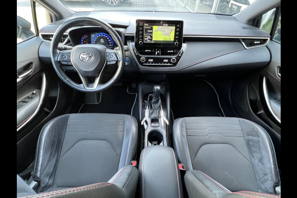 Toyota Corolla 1.8 Hybrid Executive | Parelmoer wit, 18 inch, Leer/Alcantara, Stoelverwarming, Parkeersensoren, Keyless, Apple CarPlay/Android