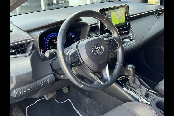 Toyota Corolla 1.8 Hybrid Executive | Parelmoer wit, 18 inch, Leer/Alcantara, Stoelverwarming, Parkeersensoren, Keyless, Apple CarPlay/Android