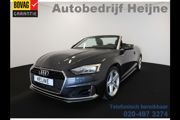 Audi A5 Cabriolet 40 TFSI 204PK S TRONIC ADVANCED LEDER/360°CAMERA/VIRTUAL