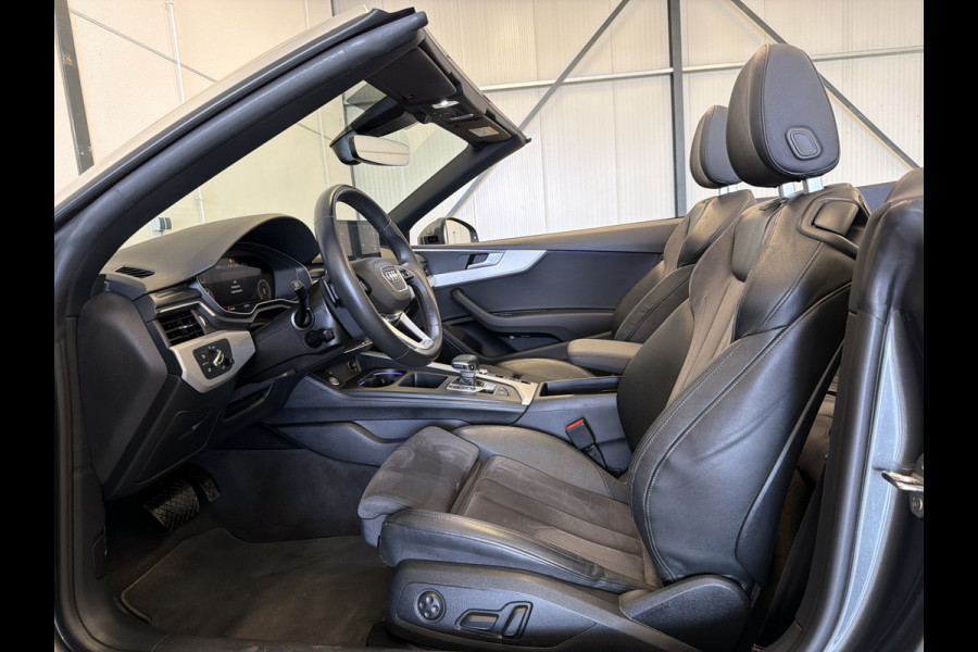 Audi A5 Cabriolet 40 TFSI 204PK S-TRONIC S-LINE SPORT LEDER/CAMERA/CARPLAY