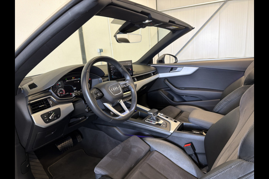 Audi A5 Cabriolet 40 TFSI 204PK S-TRONIC S-LINE SPORT LEDER/CAMERA/CARPLAY