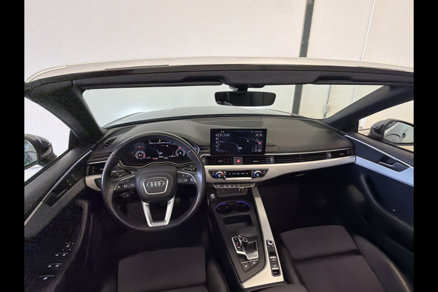 Audi A5 Cabriolet 40 TFSI 204PK S-TRONIC S-LINE SPORT LEDER/CAMERA/CARPLAY