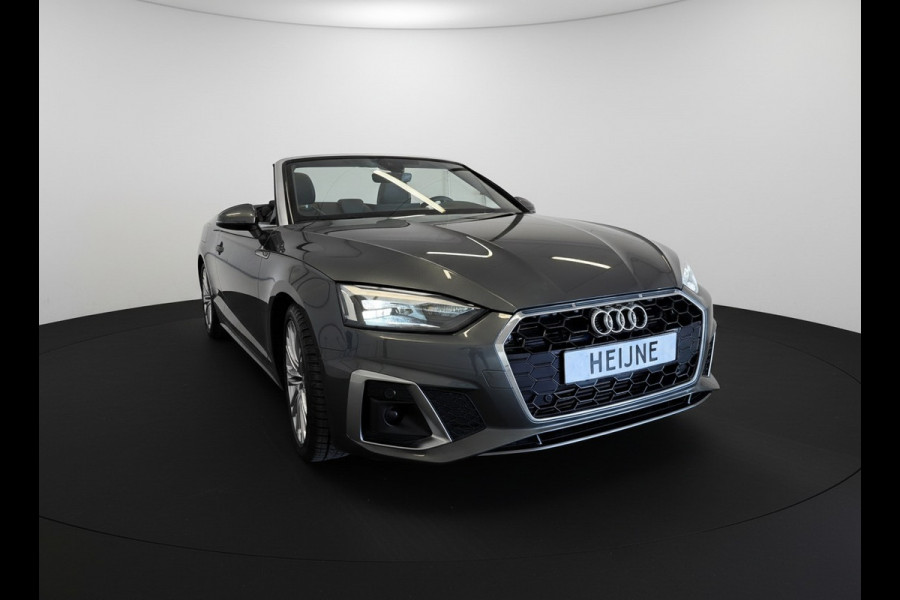 Audi A5 Cabriolet 40 TFSI 204PK S-TRONIC S-LINE SPORT LEDER/CAMERA/CARPLAY