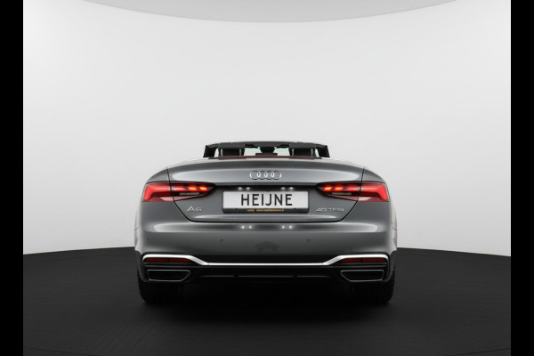 Audi A5 Cabriolet 40 TFSI 204PK S-TRONIC S-LINE SPORT LEDER/CAMERA/CARPLAY