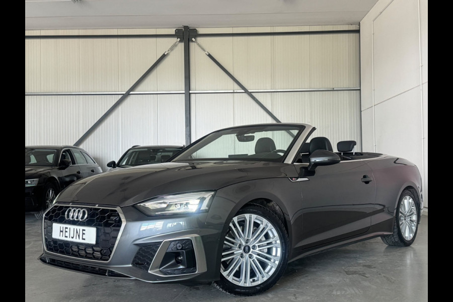 Audi A5 Cabriolet 40 TFSI 204PK S-TRONIC S-LINE SPORT LEDER/CAMERA/CARPLAY