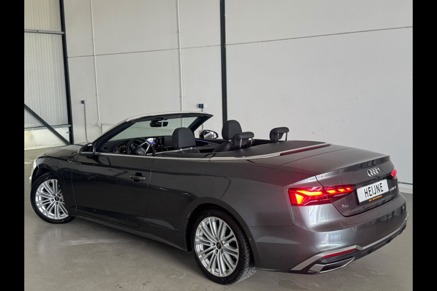 Audi A5 Cabriolet 40 TFSI 204PK S-TRONIC S-LINE SPORT LEDER/CAMERA/CARPLAY
