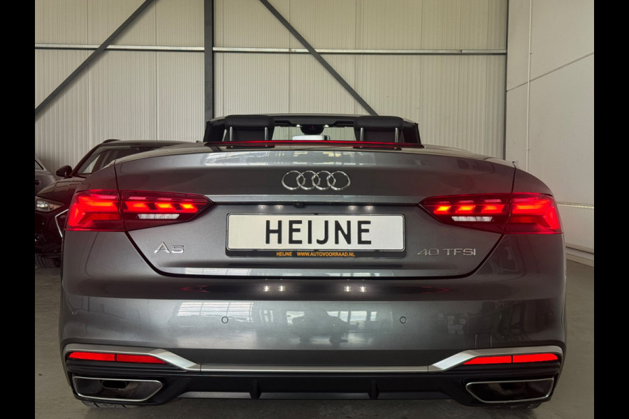 Audi A5 Cabriolet 40 TFSI 204PK S-TRONIC S-LINE SPORT LEDER/CAMERA/CARPLAY
