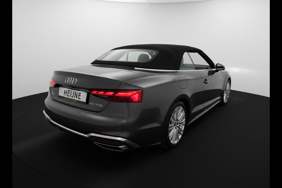 Audi A5 Cabriolet 40 TFSI 204PK S-TRONIC S-LINE SPORT LEDER/CAMERA/CARPLAY