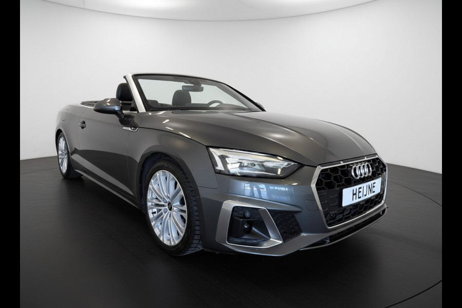 Audi A5 Cabriolet 40 TFSI 204PK S-TRONIC S-LINE SPORT LEDER/CAMERA/CARPLAY