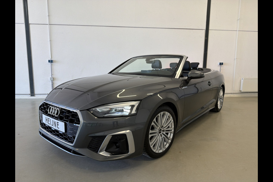 Audi A5 Cabriolet 40 TFSI 204PK S-TRONIC S-LINE SPORT LEDER/CAMERA/CARPLAY