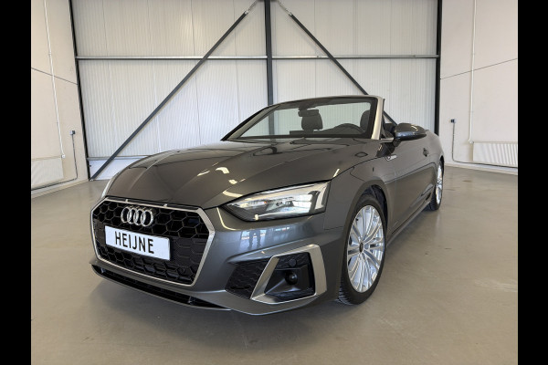Audi A5 Cabriolet 40 TFSI 204PK S-TRONIC S-LINE SPORT LEDER/CAMERA/CARPLAY