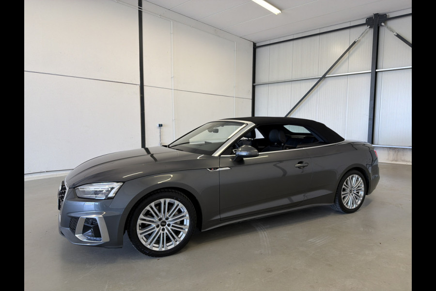 Audi A5 Cabriolet 40 TFSI 204PK S-TRONIC S-LINE SPORT LEDER/CAMERA/CARPLAY