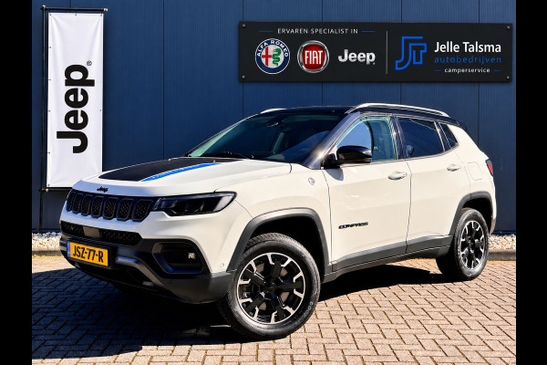 Jeep Compass 4xe 240 Plug-in Hybrid Electric Trailhawk | Camera | Leder | Apple Carplay/Android Auto | Navigatie | Cruise control
