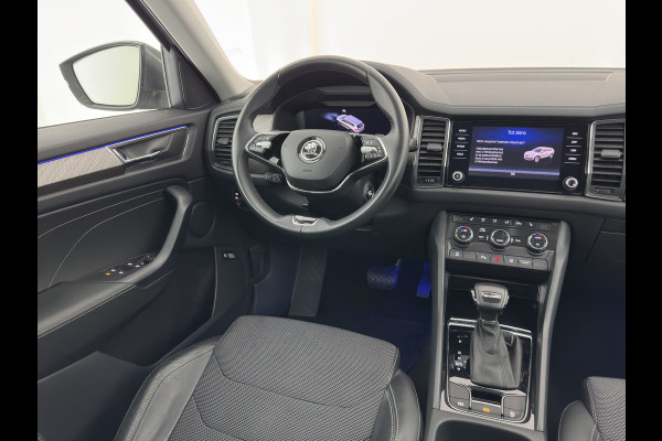 Škoda Kodiaq 1.5 TSI Business Edition [7-Pers.] (INCL.BTW) Aut. *LEATHER-FABRIC | FULL-LED | DIGI-COCKPIT | ADAPTIVE-CRUISE | HEATED-COMFORTSEATS | CAMERA | KEYLESS | NAVI-FULLMAP | AMBIENT-LIGHT | DAB+ | SHIFT-PADDLES | ECC | PDC | 19''AL