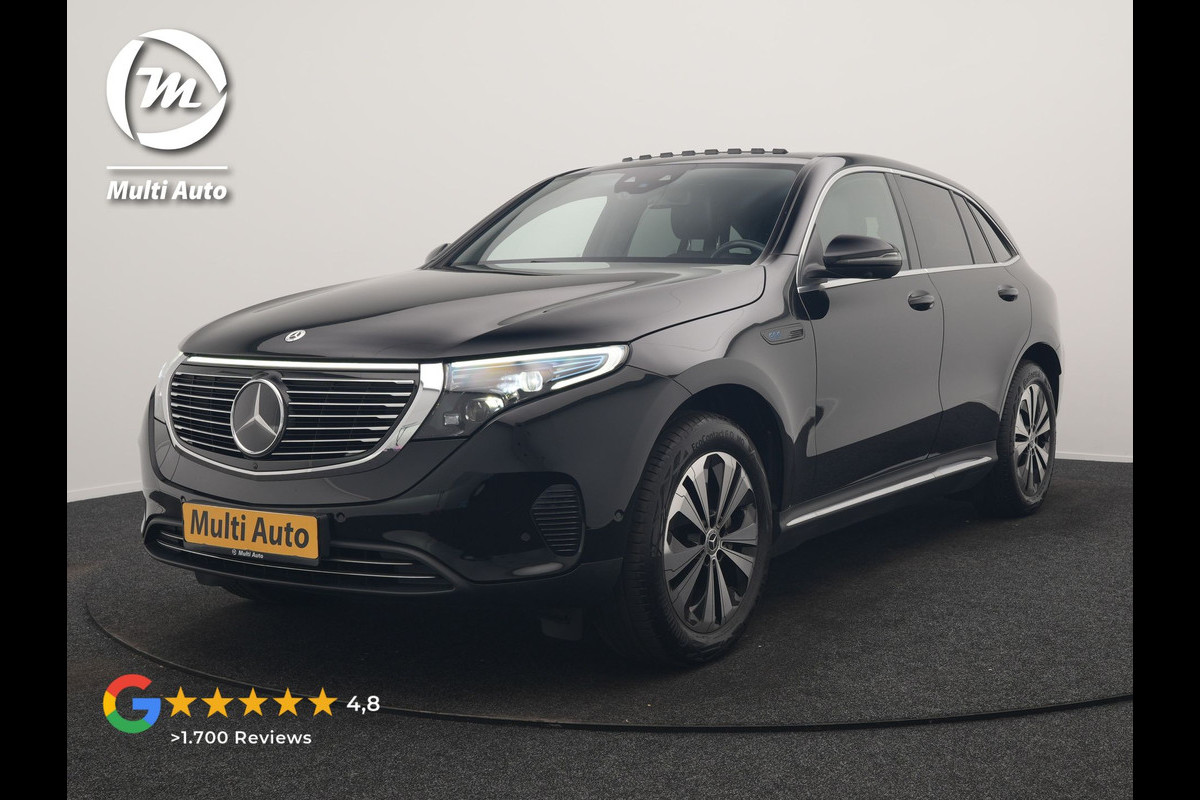 Mercedes-Benz EQC 400 4MATIC 85 kWh 408pk Dealer O.H SOH 96.1% | Panodak | Adaptive Cruise | 360 Camera | Lederen Sportstoelen Massage & Verwarmd | Multibeam LED | MBUX Widescreen Navi | Keyless | Sfeerverlichting | BLIS | Apple Carplay | Virtual | DAB | 19"L.M |