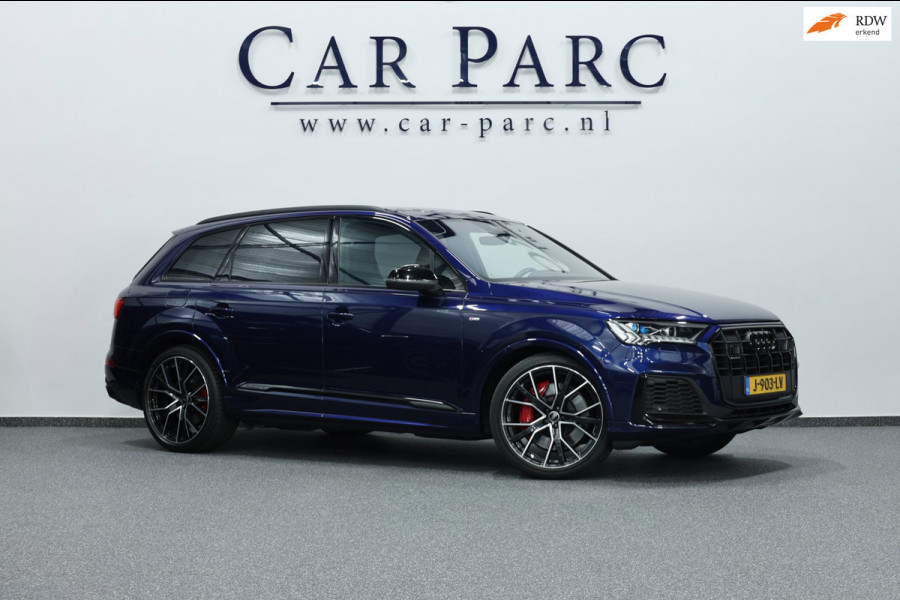 Audi Q7 60 TFSI e quattro Competition 456+PK 3x S-LINE/BOSE/SFEER/LUCHT/RS ZETELS+S.VERWARMING/22"/ACC/12 MND GARANTIE